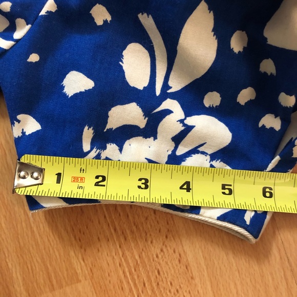 VINTAGE 40’s/50’s/60’s/70’s/80’s dress, blue&white - Picture 16 of 16